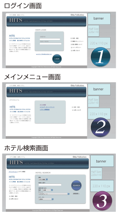 HITS画面遷移イメージ